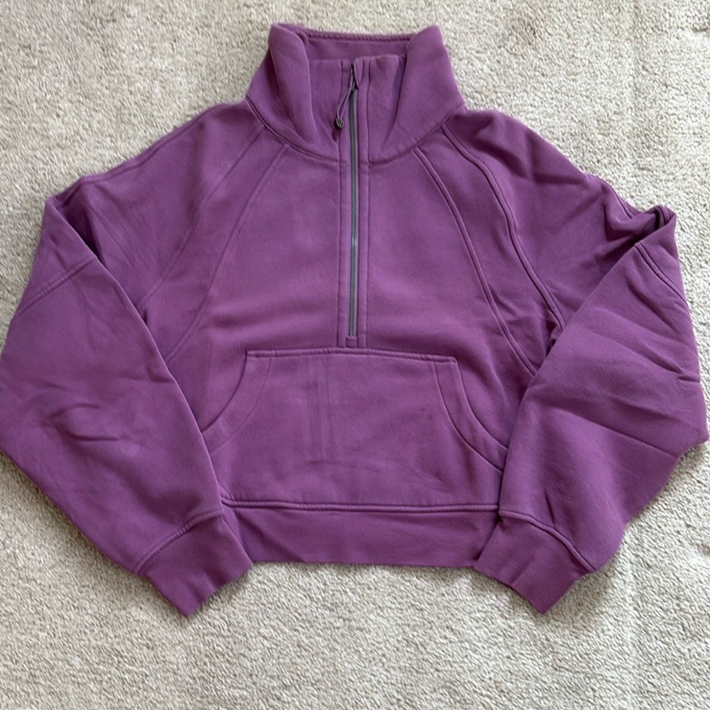 Lululemon Scuba Oversized Funnel Neck Half Zip